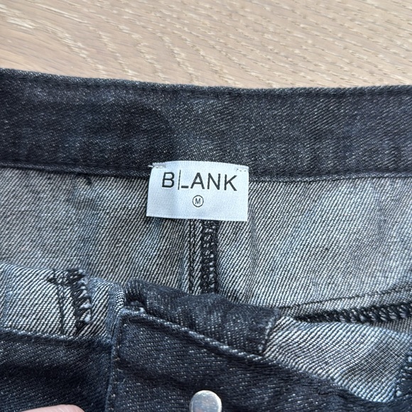 BLANK long skirt size medium denim/black - Picture 3 of 4